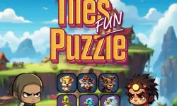 Tiles Puzzle Fun background