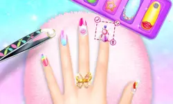 Nail Salon Girl Games