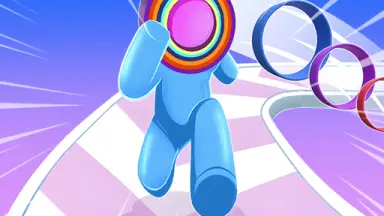 Layer Man 3d Run & Collect image
